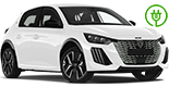 Peugeot e-208 Electric or Similar