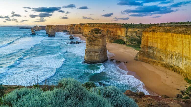 Felsformation Zwölf Aposteln in Australien