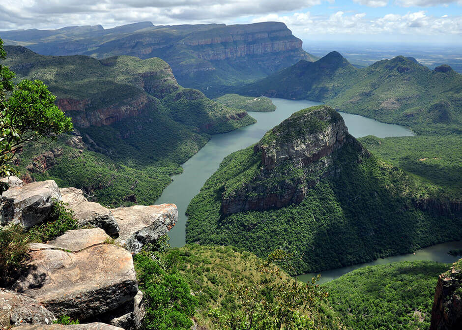 Drakensberge in Südafrika
