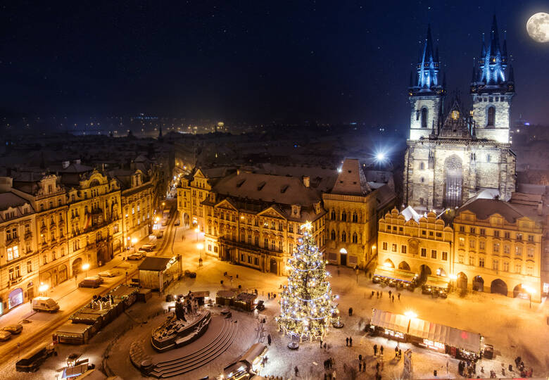 Weihnachtsmarkt in Prag 