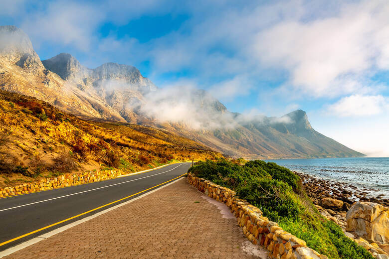 Küstenstraße Chapman's Peak Drive in Südafrika