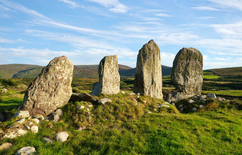 Die Steinreihen von Eightercua in Irland 
