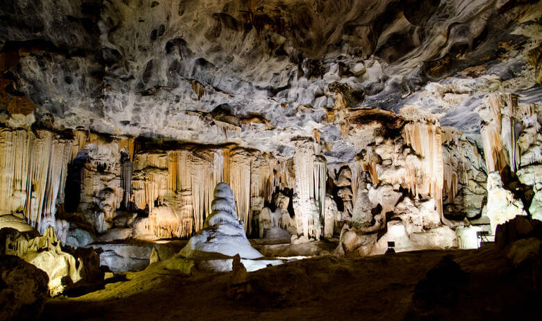 Tropfsteinhöhle in Oudtshoorn in Südafrika