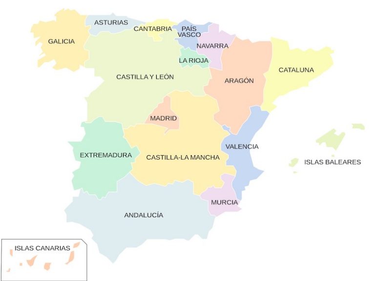 Spanische Regionen im Überblick SpanienReisewelt Spanische Regionen im Überblick SpanienReisewelt