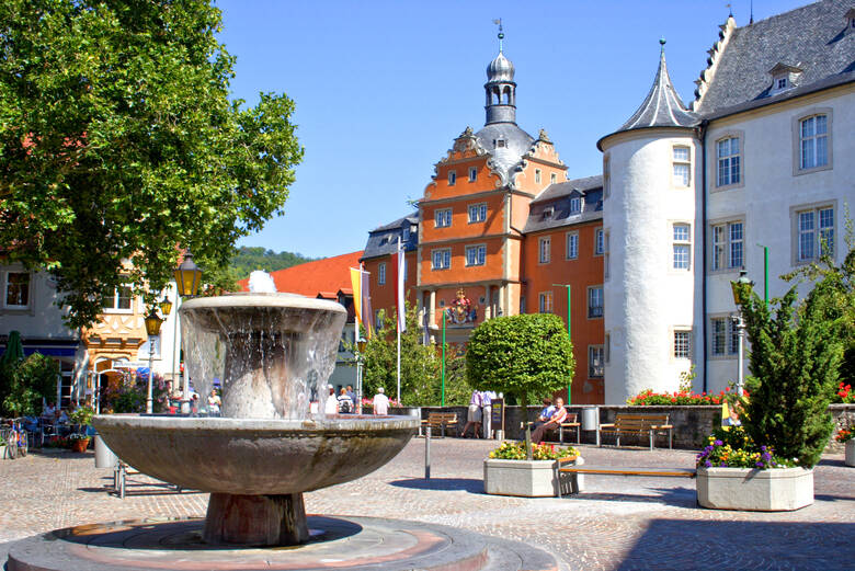 Das Deutschordenschloss in Bad Mergentheim