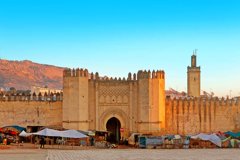 Stadttor zur Altstadt von Fes in Marokko