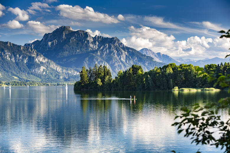 Forggensee im Allgäu