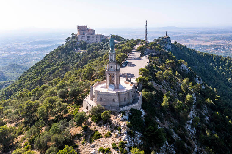 Kloster auf Mallorca in den Bergen