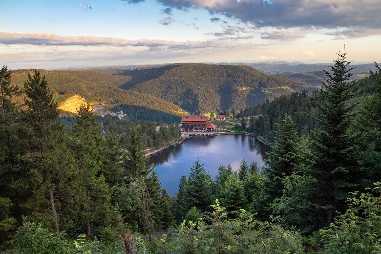 Mummelsee im Schwarzwald