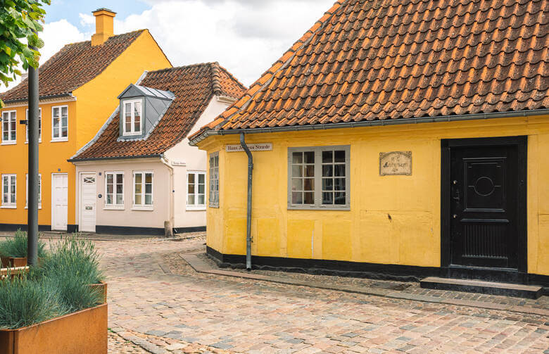 Wohnhaus von Hans Christian Andersen in Dänemark