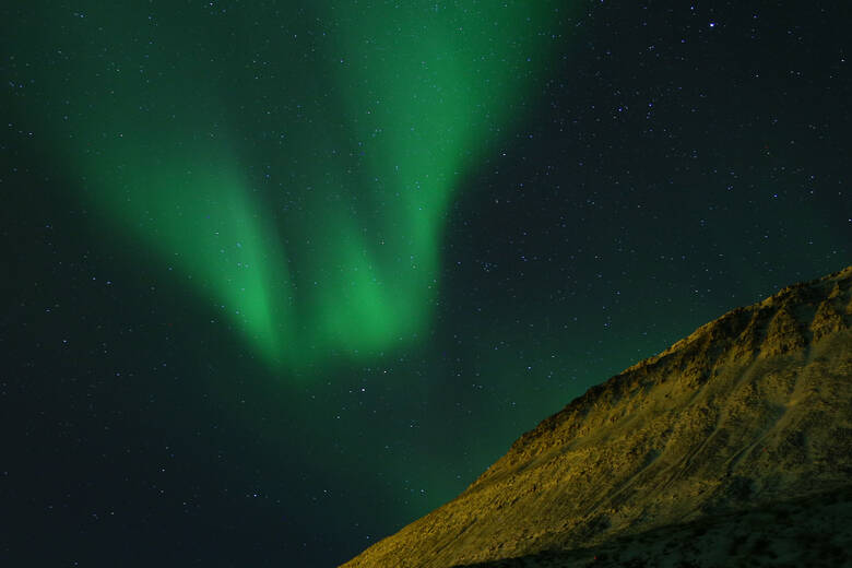 Nordlichter über Island 