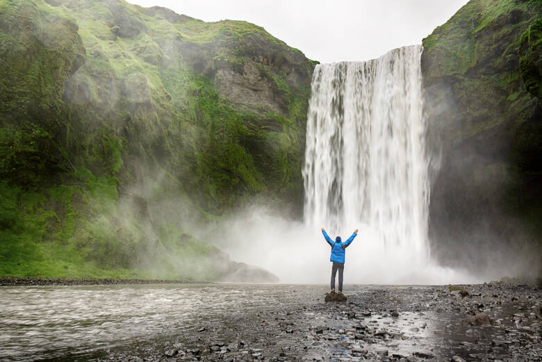 Skógafoss, Island