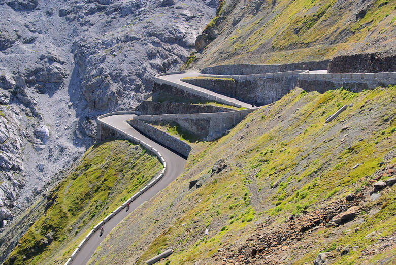 Stilfser Joch in Italien