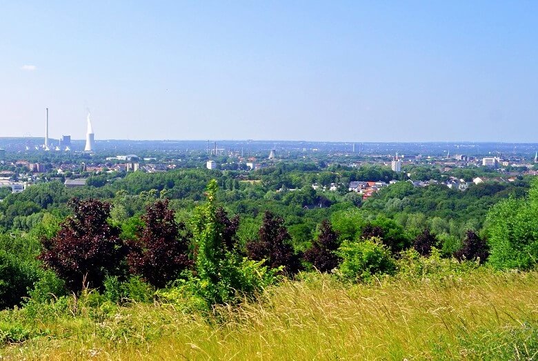 Blick vom Tippelsberg in Bochum