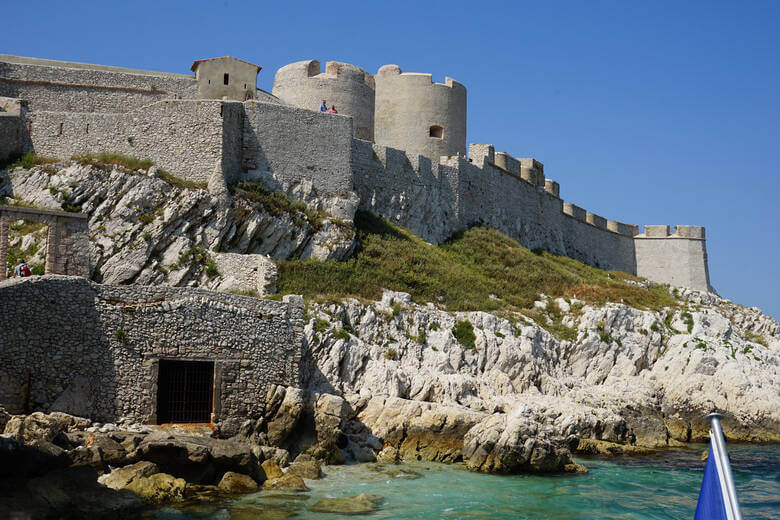 Burgfestung am Meer in Marseille