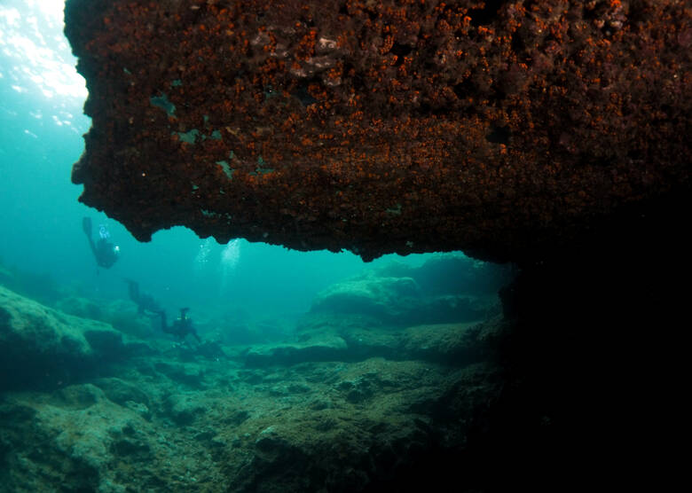 Tauchgang in Ċirkewwa auf Malta