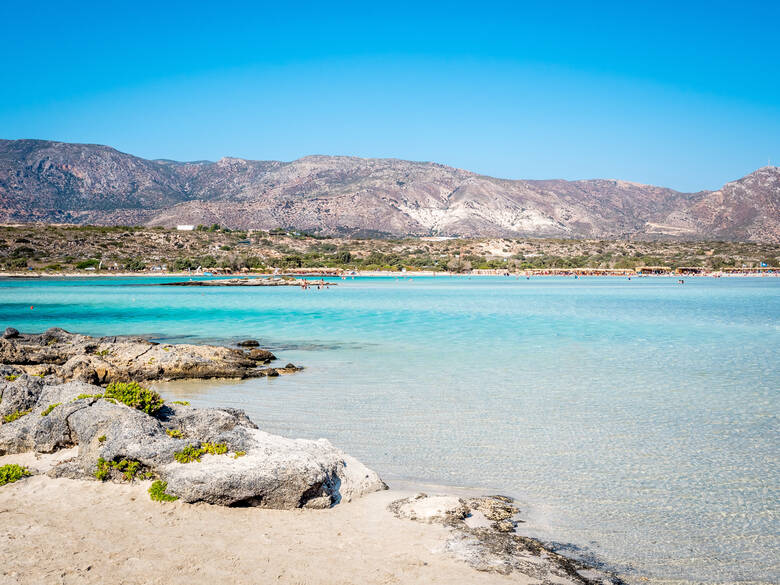 Elafonissi Beach auf Kreta