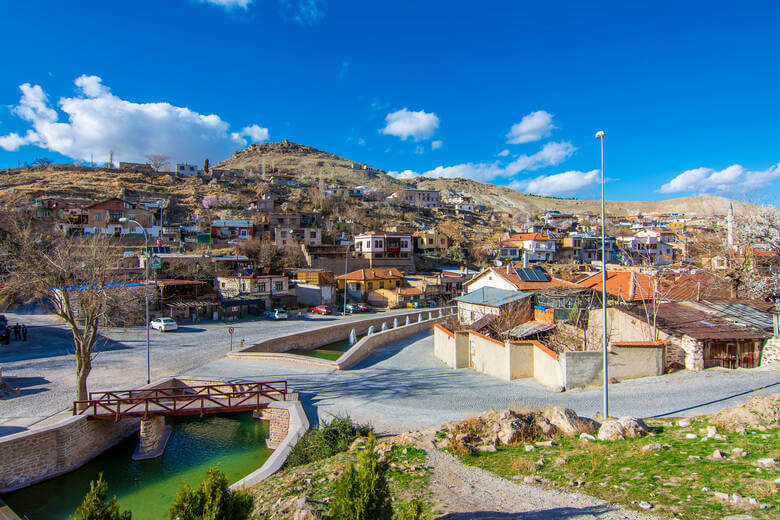 Das Dorf Konya in der Türkei