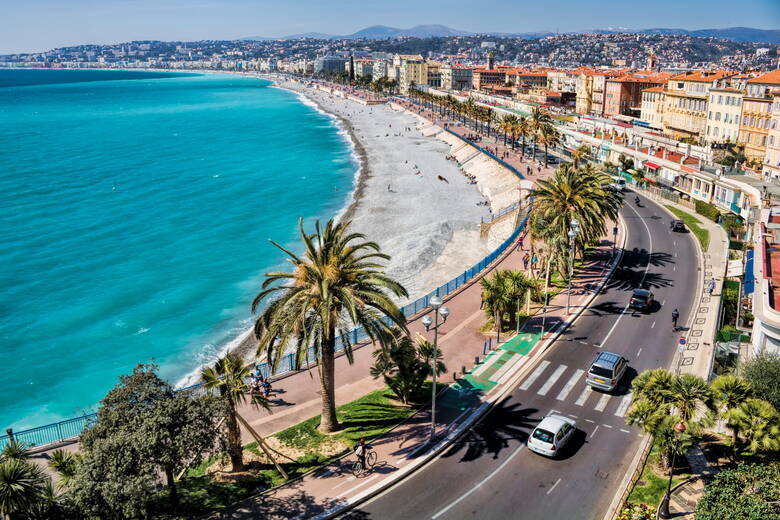 Nizza an der Côte d'Azur
