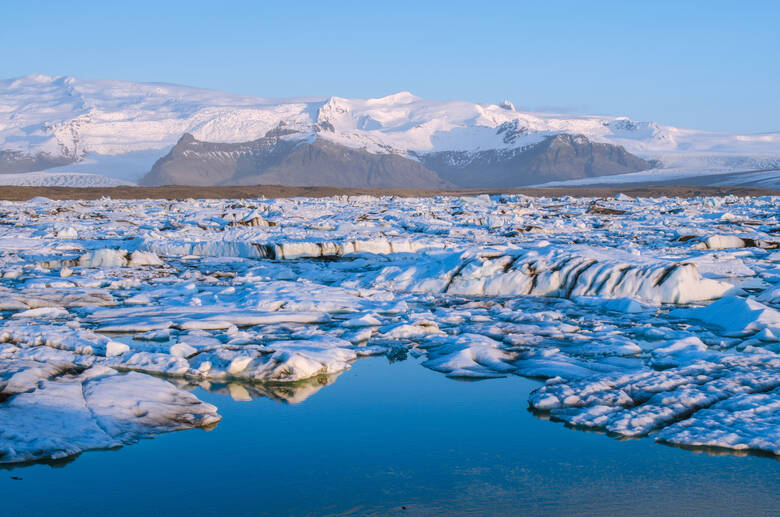 Gletschersee Jökulsárlón in Island 
