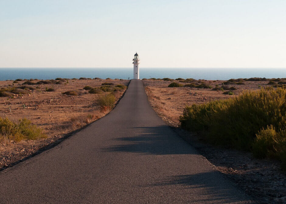 Leuchtturm am Cap de Barbaria