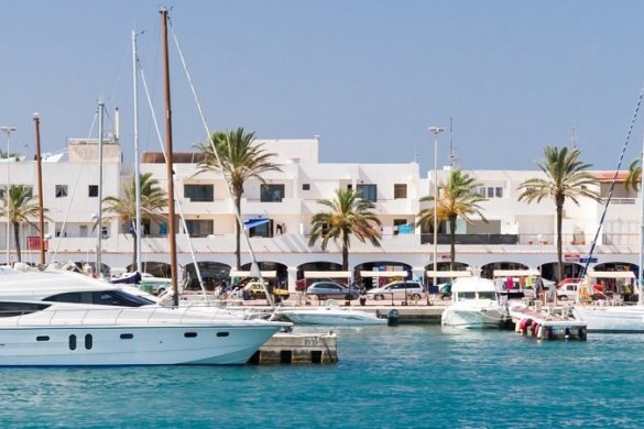 Formentera Hafen: Tagestour mit dem Mietwagen