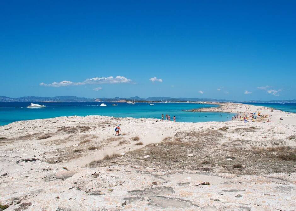 Playa de Illetas auf Formentera