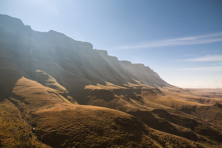 Sani-Pass im Süden der Drakensberge