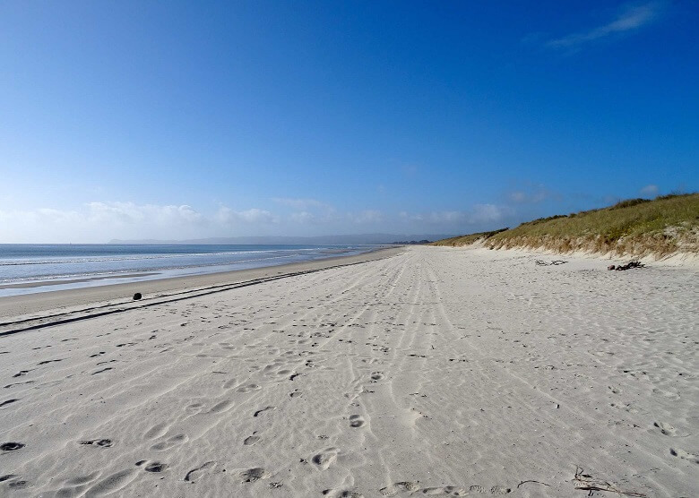 Uretiti Beach in Neuseeland