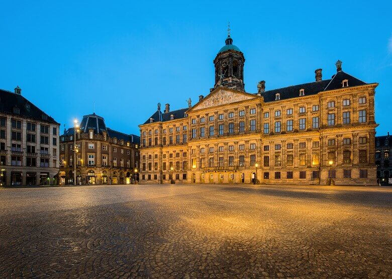 Der Dam mit dem königlichen Palast