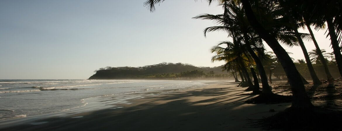 Strand bei Sámara in Costa Rica