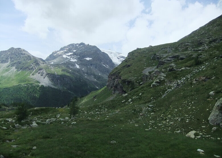 Alp Grüm in der Schweiz