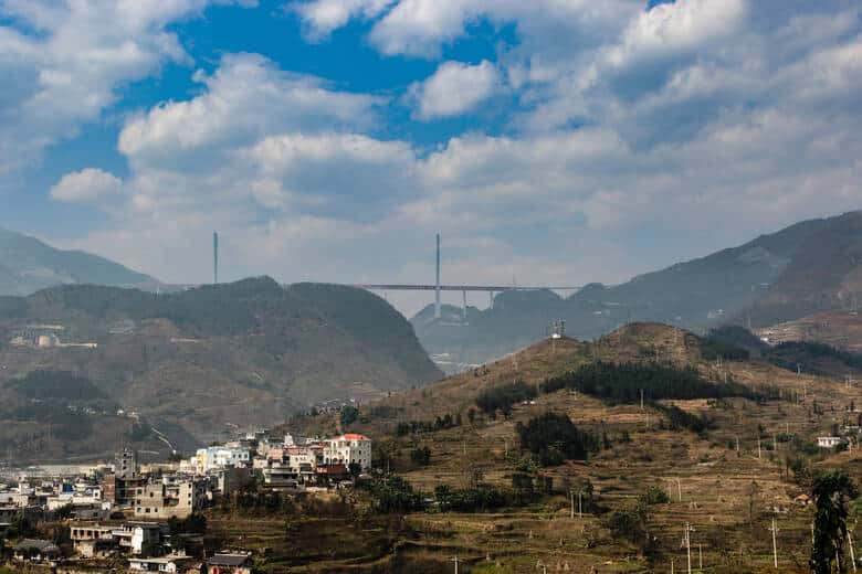 Die höchste Brücke Chinas