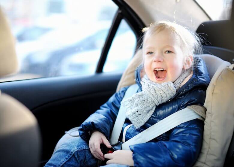 Kindersitz im Auto