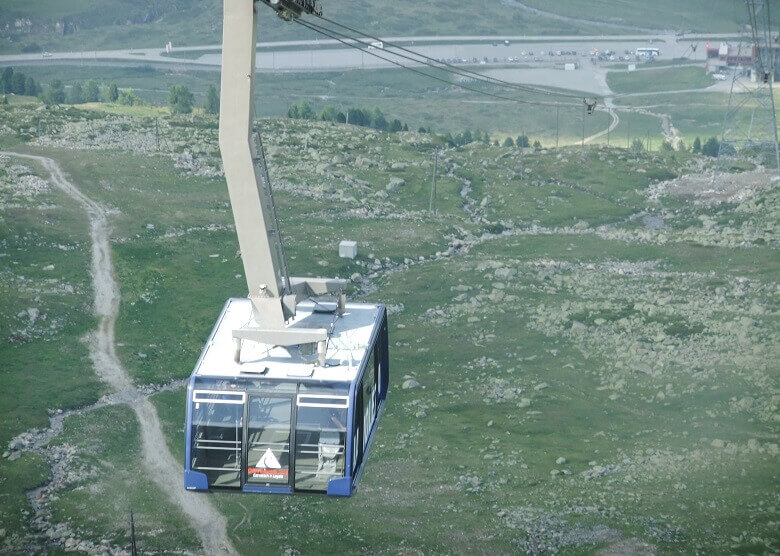 Seilbahn bei der Diavolezza