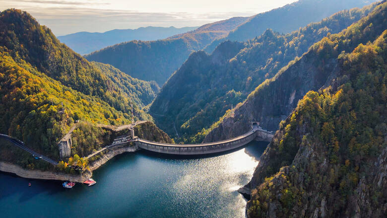 Vidraru-Damm in Rumänien