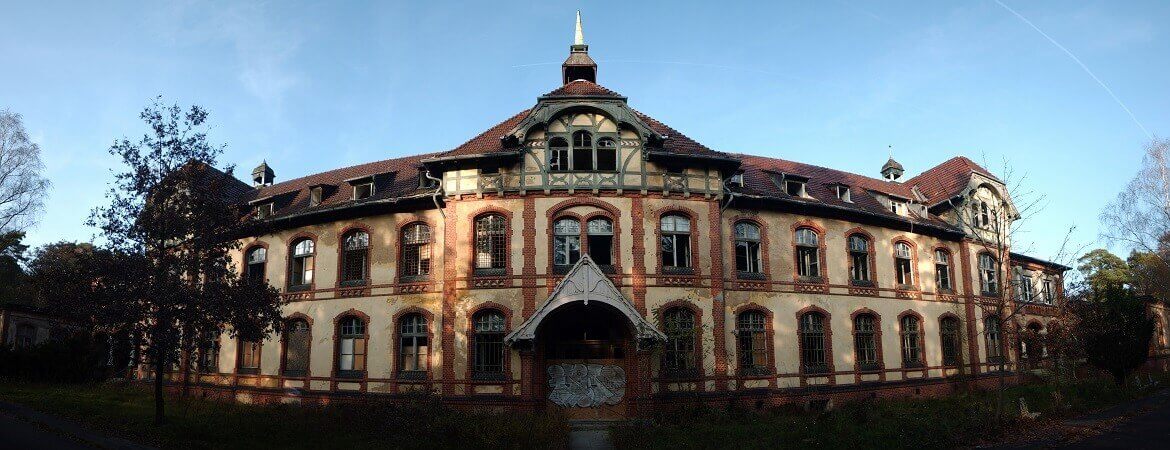 Beelitz-Heilstätten von außen