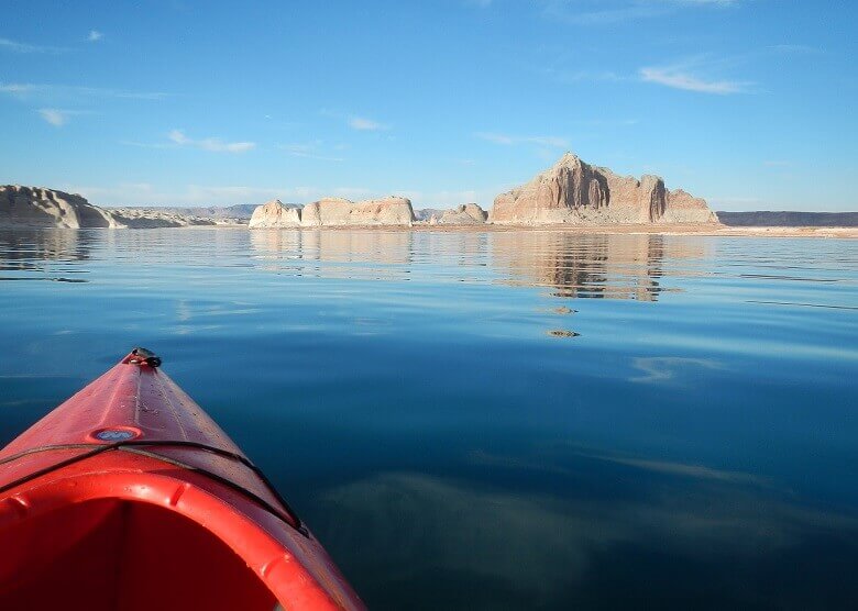 Kayaking am Lake Powell