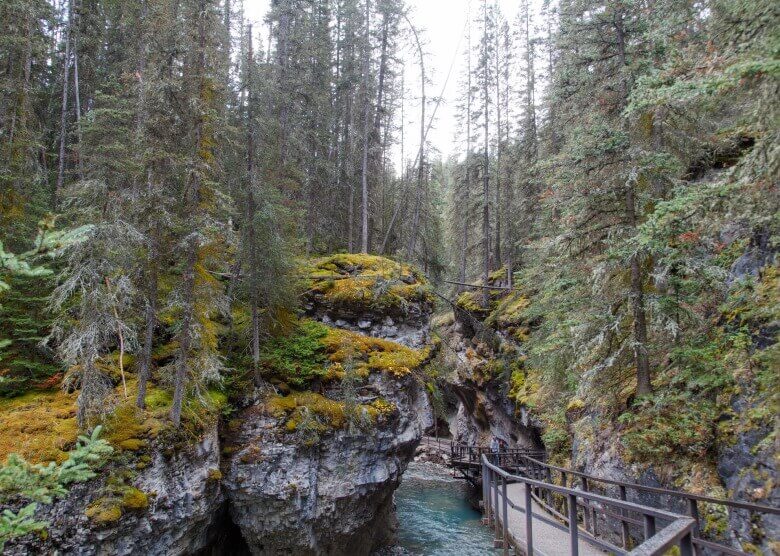 Das Johnston Canyon Resort in Kanada