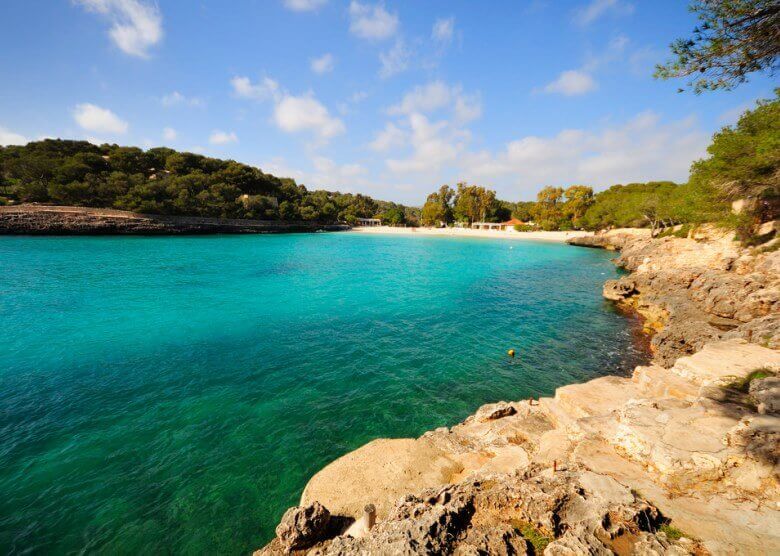 Die Cala Mondrago, eine der schönsten Mallorca-Buchten