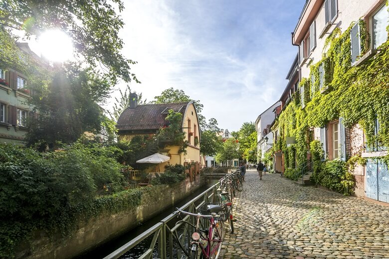 Altstadt in Freiburg