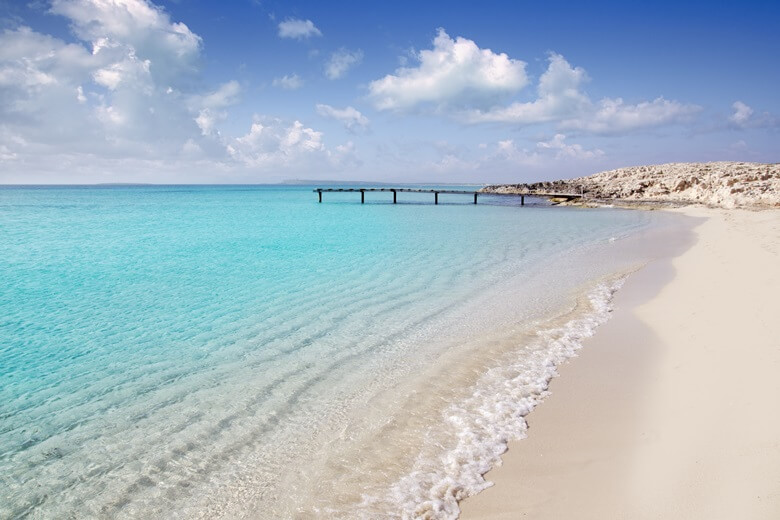 Der Traumstrand Playa de ses Illetes auf Formentera