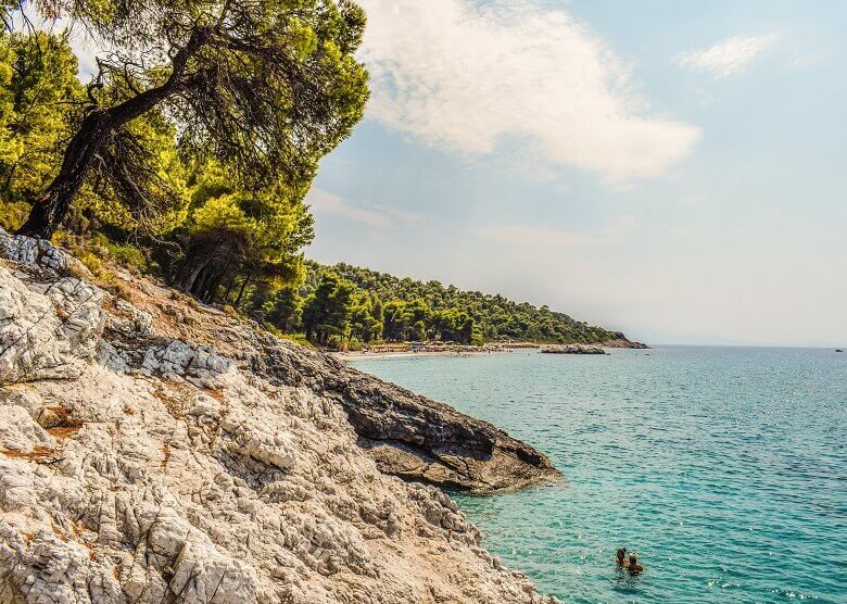 Strand auf Skopelos