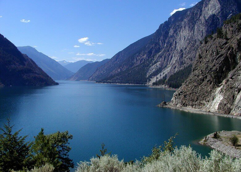 Die Wildnis in British Columbia