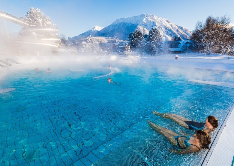 Eines der Erlebnisbäder in Bayern: Vita Alpina in Ruhpolding