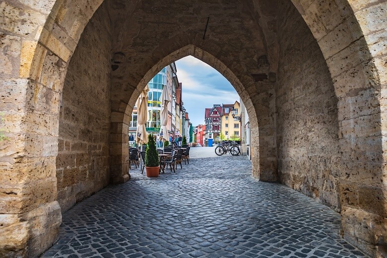 Altstadt von Jena in Thüringen