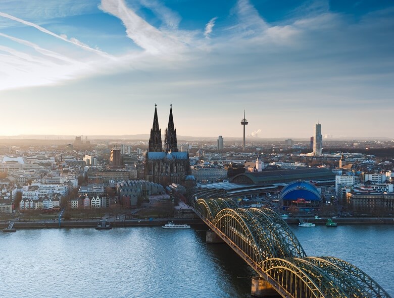 Blick über Köln