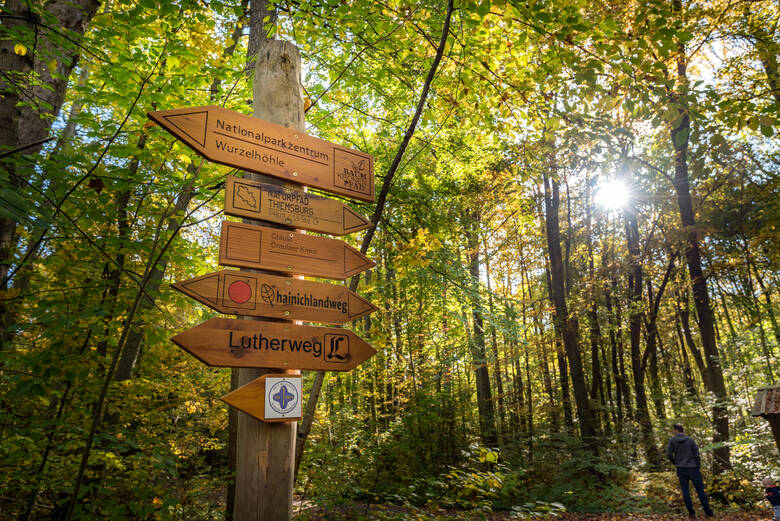 Wanderweg Lutherweg in Thüringen