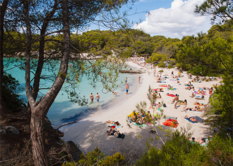 Cala Turqueta auf Menorca