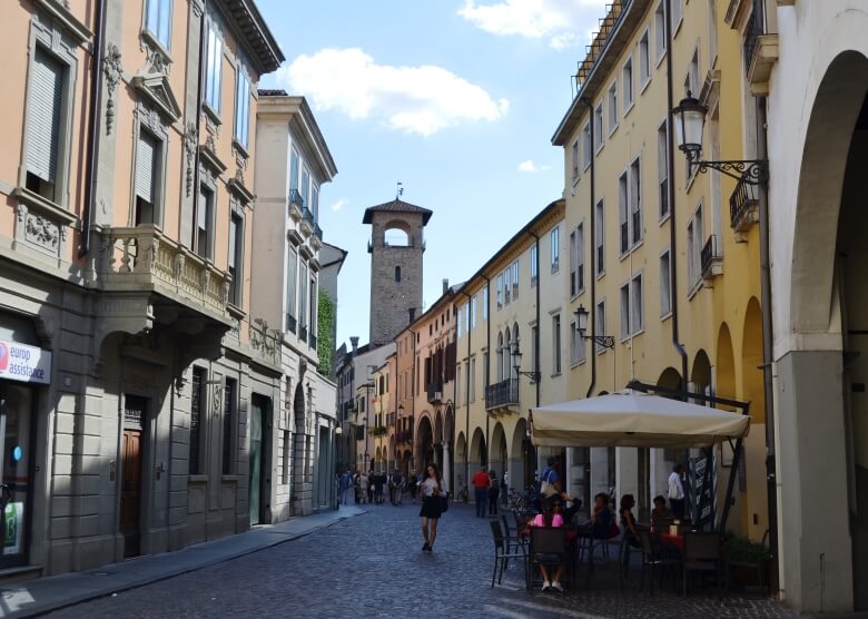 Straße in Padua